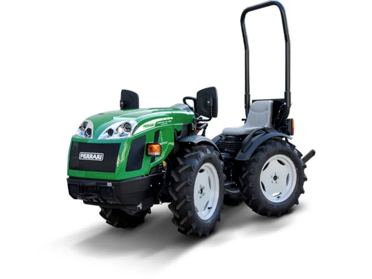 Ferrari Cromo 35 AR Junior Micro Knicklenker-Traktor – 25 PS, Allrad, Kubota Diesel, 77 cm schmal