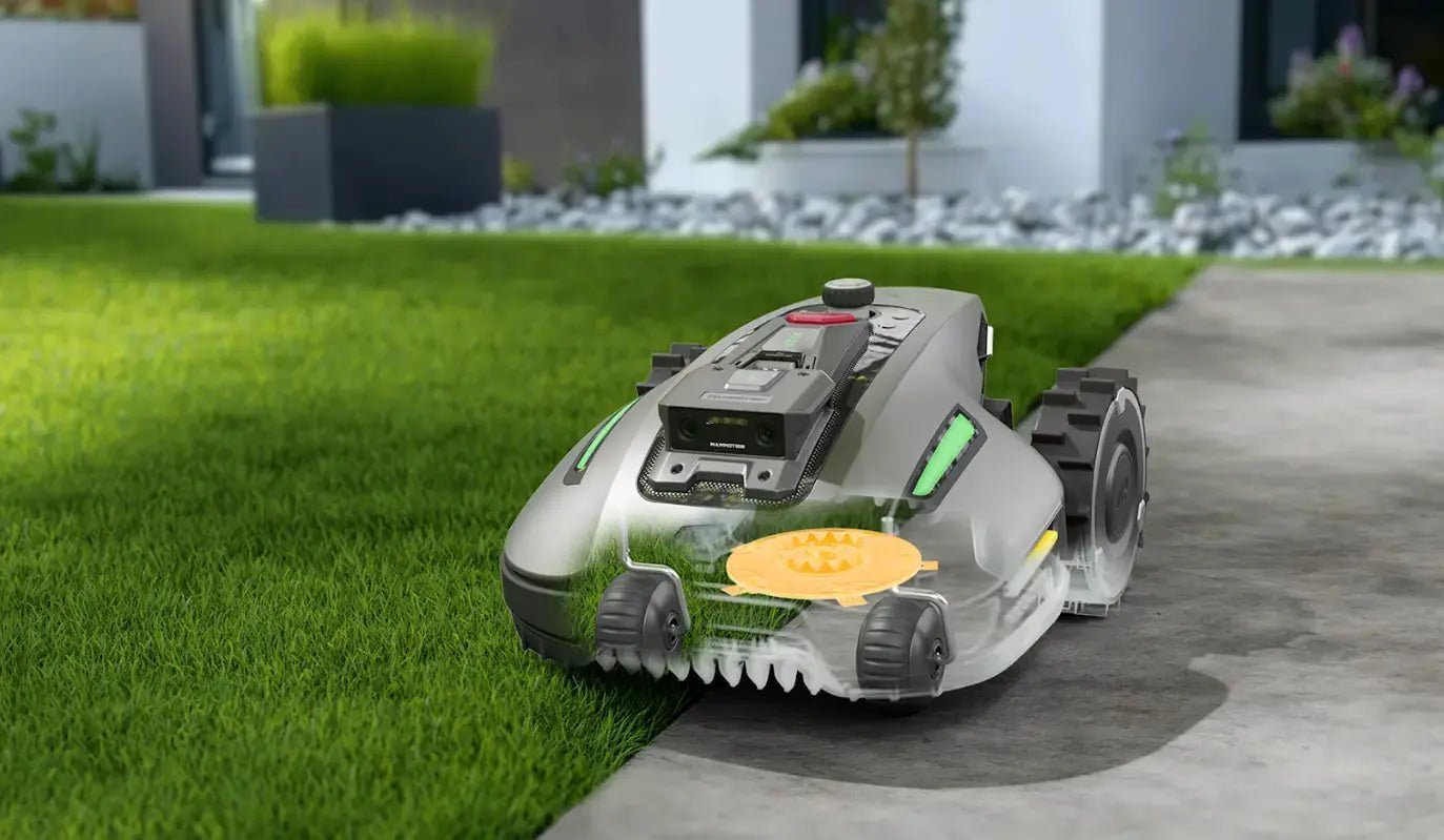 Mammotion YUKA 800 Mini Mähroboter – KI-Vision, ohne Begrenzungskabel, bis 800 m², Steigung 45 %