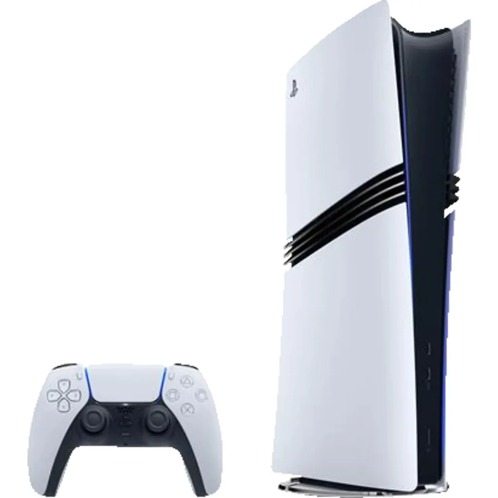 Sony PlayStation 5 Pro 2TB Konsole Weiß inkl. 2 DualSense Wireless Controller | 4K | Raytracing | 3D Audio