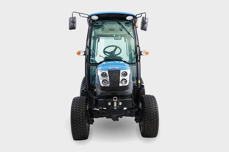Solis 26 HST Kleintraktor mit Kabine – 26 PS Mitsubishi Diesel, Hydrostat, Allrad