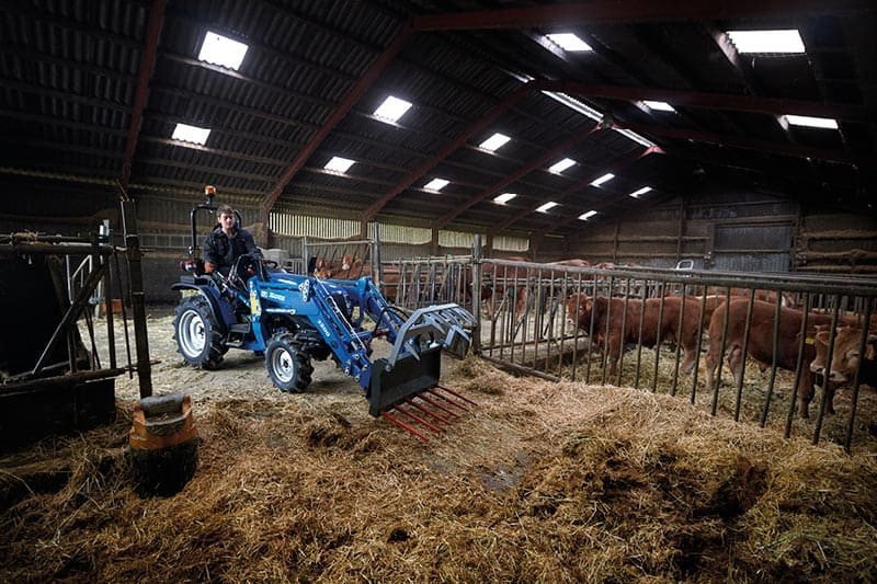 Solis 26 Kleintraktor mit Allrad & Servolenkung – 26 PS Mitsubishi Dieseltraktor