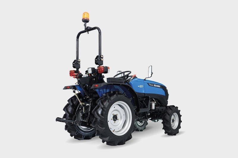 Solis 22 Kleintraktor mit Servolenkung & Allrad – 22 PS Kompakttraktor