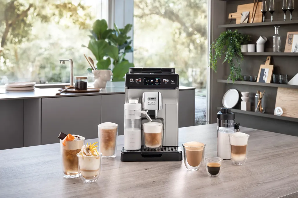 De'Longhi Eletta Explore ECAM450.55.S Kaffeevollautomat Silber