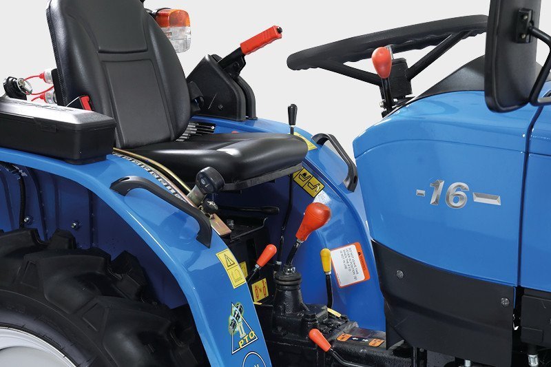 Solis 16 Kleintraktor 16 PS Diesel mit Allrad – Kompakttraktor mit 3-Zylinder Motor & Zapfwelle