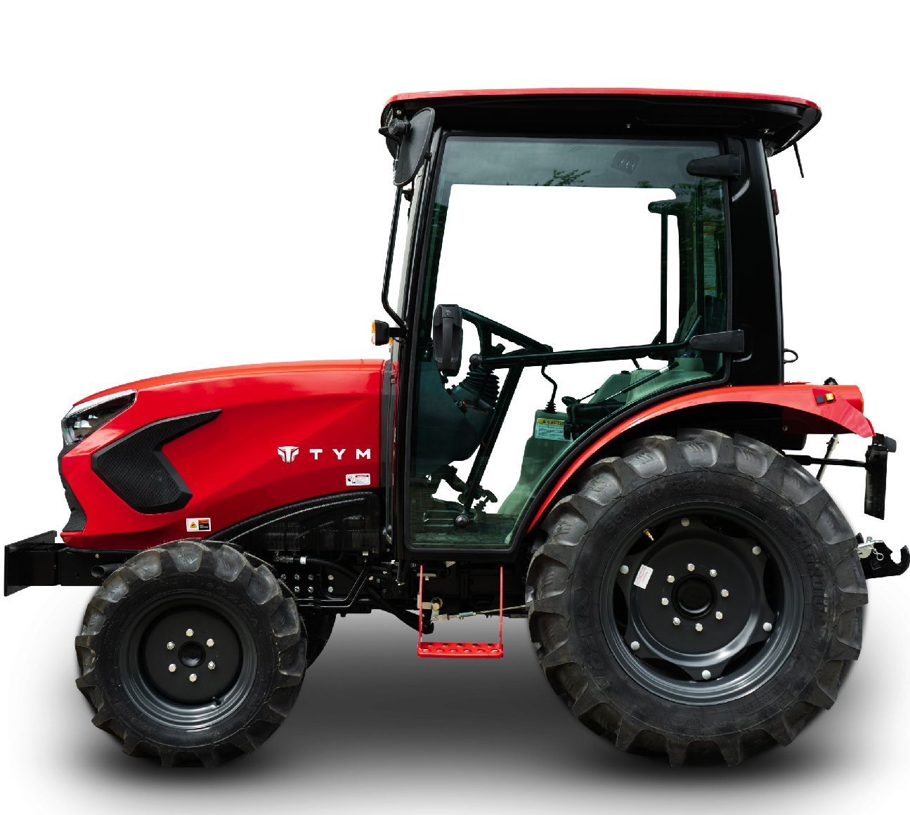 TYM F50Cn Kompakttraktor mit Kabine 49 PS – Allrad Traktor mit 12/12 Wendegetriebe