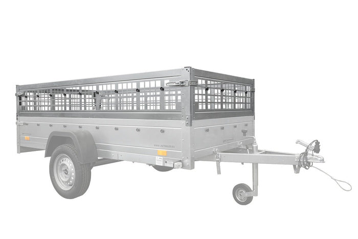 Trailer Anhänger GARDEN TRAILER 264 KIPP mit Gitteraufsatz und Stützrad-Neu
