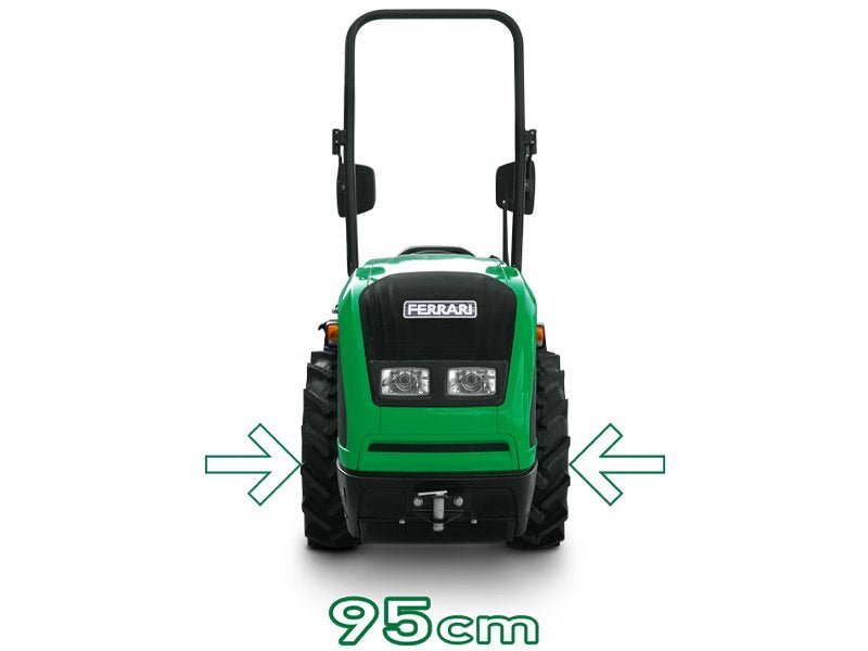 Ferrari Cobram 60 AR Micro Knicklenker-Traktor 49 PS – Reversierbarer Fahrerstand & 12/12 Getriebe