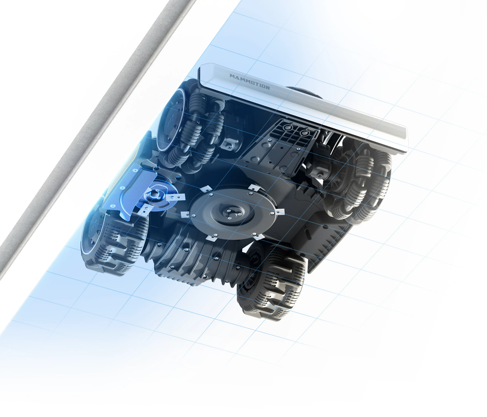 Mammotion YUKA mini 2 1000 Mähroboter – LiDAR + KI-Vision, ohne Begrenzungskabel, bis 1000 m², Steigung 45 %