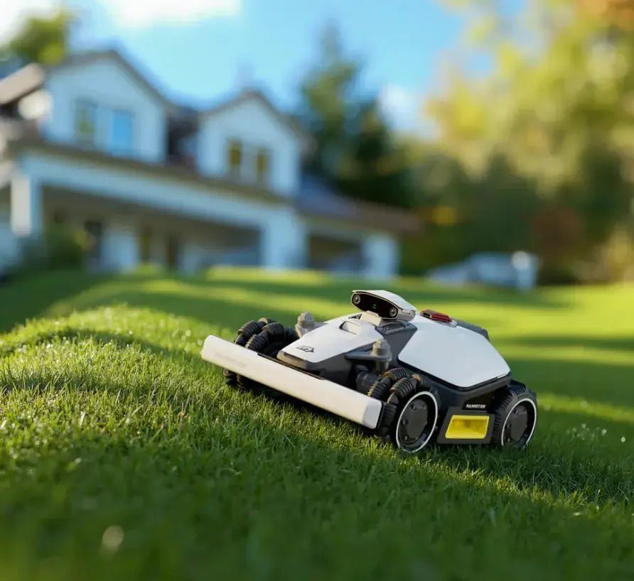 Mammotion LUBA 800 Mini Mähroboter – Allrad (AWD), ohne Begrenzungskabel, bis 800 m², Steigung bis 80 %