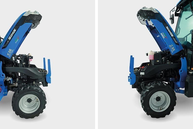 Solis 26 Kleintraktor 26 PS mit Kabine – Allrad, 9+9 Getriebe, Mitsubishi Diesel