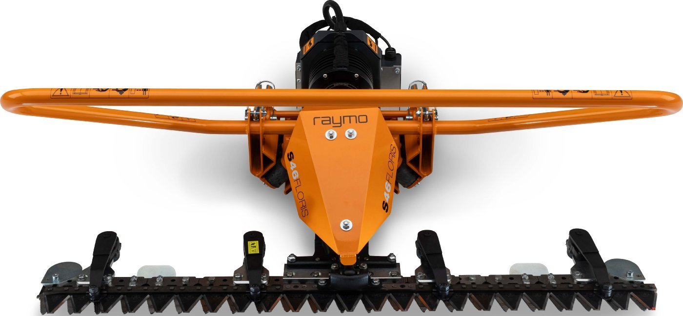 Raymo S46FLORIS Balkenmähwerk elektrisch – Umweltfreundliches Einzelbalken-Mähwerk für Wildblumenwiesen