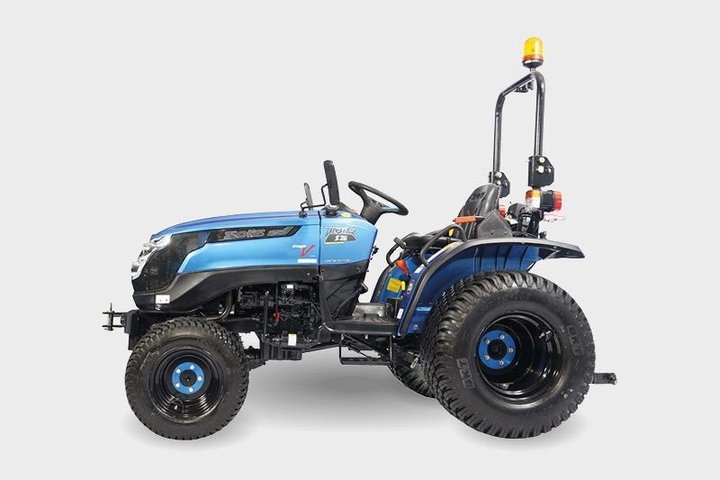 Solis 26 Tiger Blau Kleintraktor – 26 PS Allradtraktor mit Servolenkung