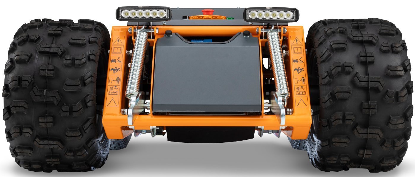 Raymo Torpedo Geräteträger AWD – Elektrischer Geräteträger für Hänge, Solarparks & Grünflächenpflege